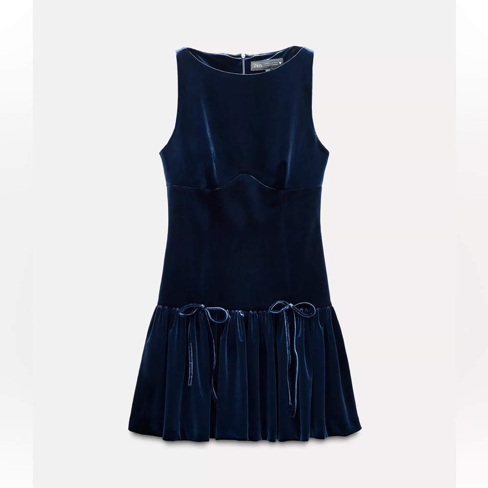 Zara Short Dress with Bows
